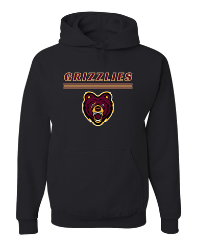 San Lorenzo Grizzlies Mascot #8 Men's Premium Hoodie
