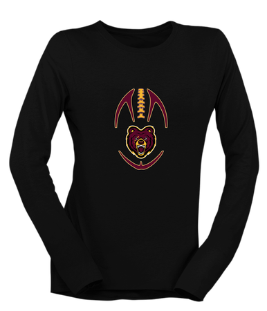 San Lorenzo Grizzlies Football #4 Women's Premium LS T-Shirt