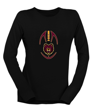 San Lorenzo Grizzlies Football #4 Women's LS T-Shirt