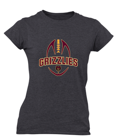 San Lorenzo Grizzlies Football #5 Women's SS T-Shirt