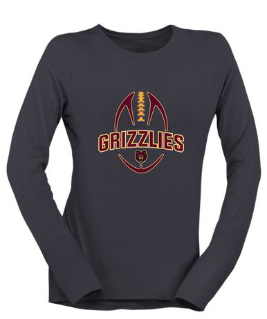 San Lorenzo Grizzlies Football #5 Women's LS T-Shirt