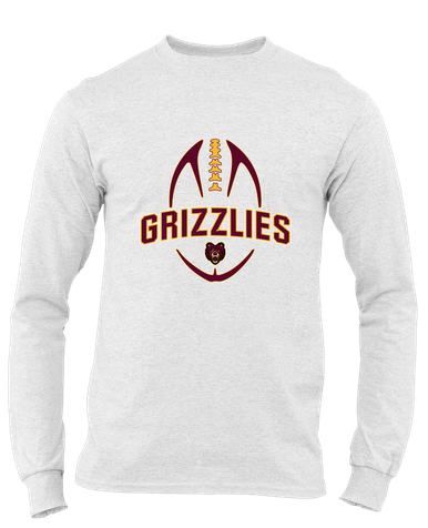 San Lorenzo Grizzlies Football #5 Men's LS T-Shirt