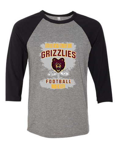 San Lorenzo Grizzlies Football #6 Men's Baseball T-Shirt