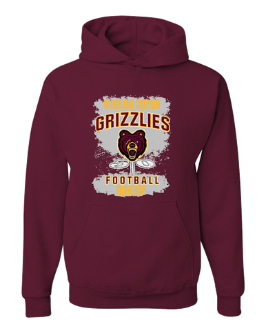 San Lorenzo Grizzlies Football #6 Men's Premium Hoodie