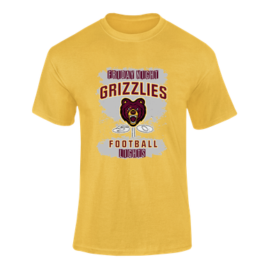 San Lorenzo Grizzlies Football #6 Men's Premium SS T-Shirt