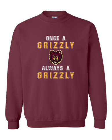 San Lorenzo Grizzlies Once A Men's Sweatshirt