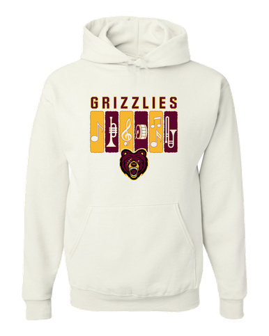 San Lorenzo Grizzlies Band # 2 Men's Premium Hoodie