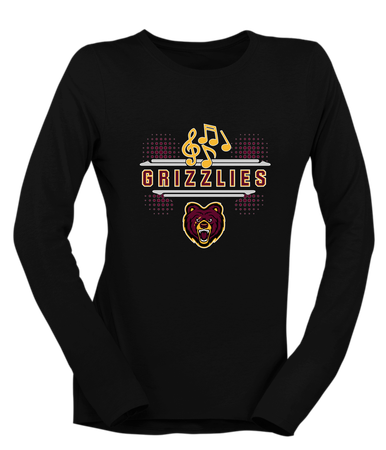 San Lorenzo Grizzlies Band # 3 Women's Premium LS T-Shirt
