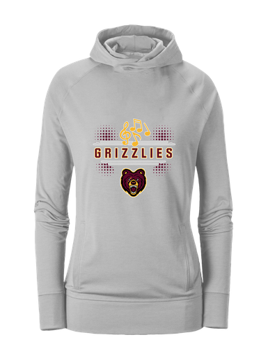 San Lorenzo Grizzlies Band # 3 Women's Hoodie