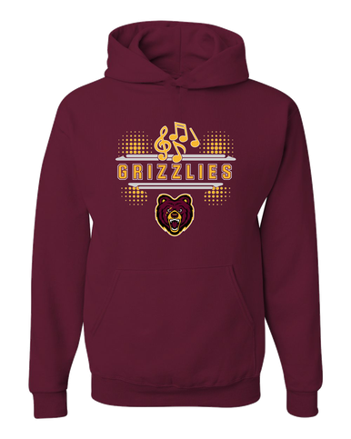 San Lorenzo Grizzlies Band # 3 Men's Premium Hoodie