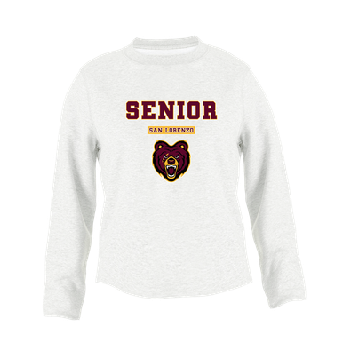 San Lorenzo Grizzlies Senior #2 Women's Sweatshirt