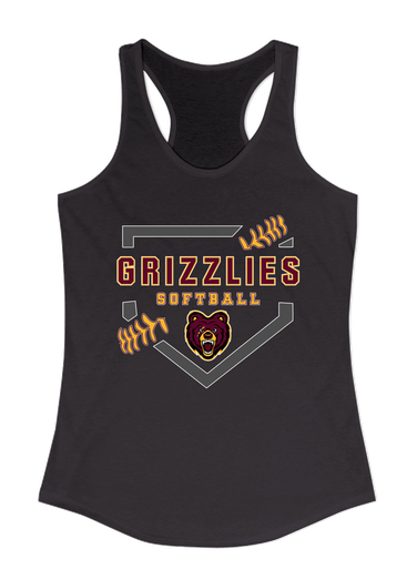 San Lorenzo Grizzlies Softball #2 Women's Tank Top