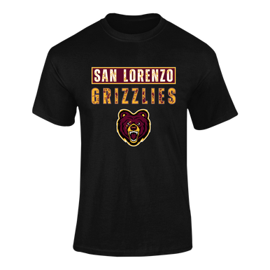 San Lorenzo Grizzlies Mascot #9 Men's Premium SS T-Shirt