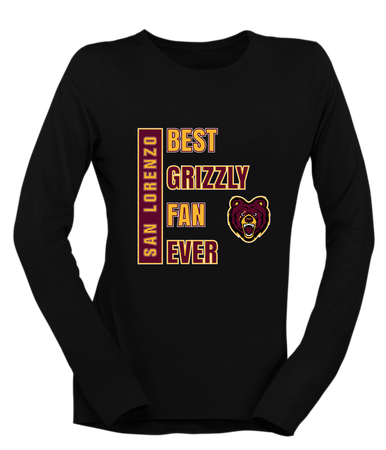 San Lorenzo Grizzlies Best Grizzly Fan Women's Premium LS T-Shirt