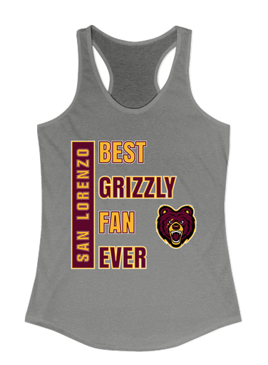 San Lorenzo Grizzlies Best Grizzly Fan Women's Tank Top