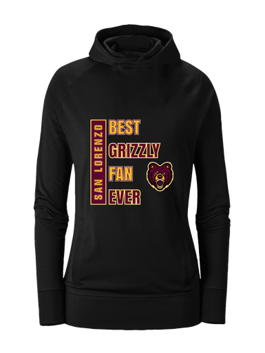 San Lorenzo Grizzlies Best Grizzly Fan Women's Hoodie