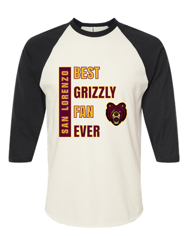 San Lorenzo Grizzlies Best Grizzly Fan Men's Baseball T-Shirt