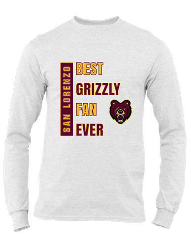 San Lorenzo Grizzlies Best Grizzly Fan Men's Premium LS T-Shirt