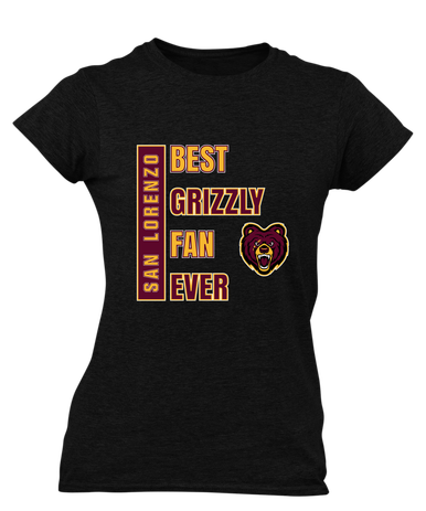San Lorenzo Grizzlies Best Grizzly Fan Women's Premium SS T-Shirt