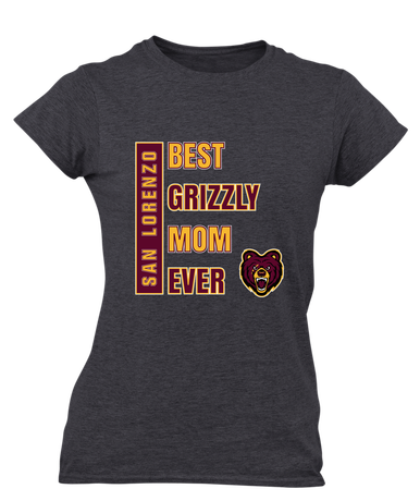San Lorenzo Grizzlies Best Grizzly Mom Women's SS T-Shirt