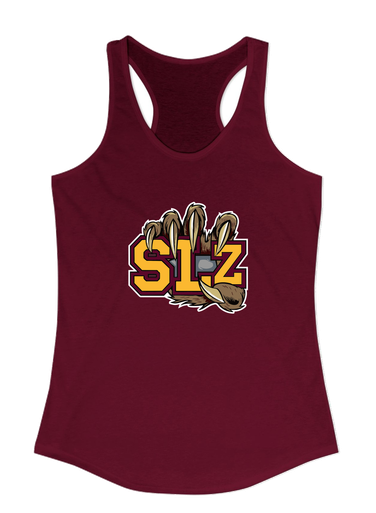 San Lorenzo Grizzlies SLZ Script Mascot #1 Women's Tank Top
