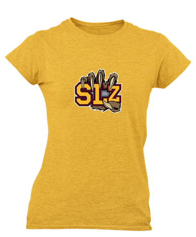 San Lorenzo Grizzlies SLZ Script Mascot #1 Women's Premium SS T-Shirt