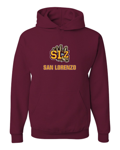 San Lorenzo Grizzlies SLZ Script Mascot #2 Men's Premium Hoodie