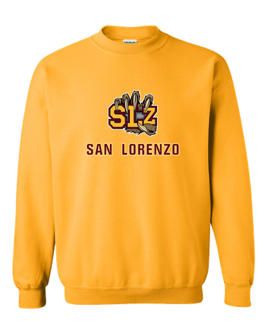 San Lorenzo Grizzlies SLZ Script Mascot #2 Men's Sweatshirt