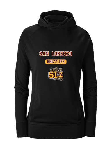 San Lorenzo Grizzlies SLZ Script Mascot #3 Women's Hoodie