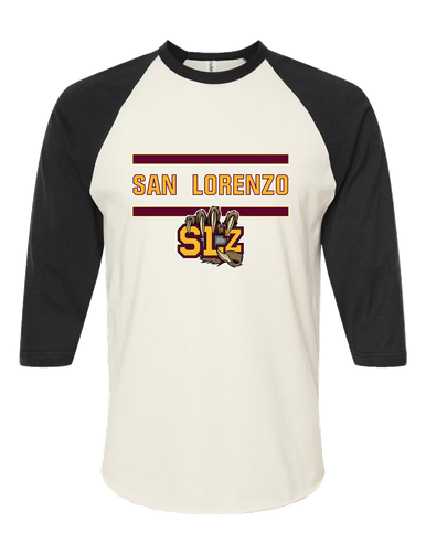 San Lorenzo Grizzlies SLZ Script Mascot #4 Men's Baseball T-Shirt