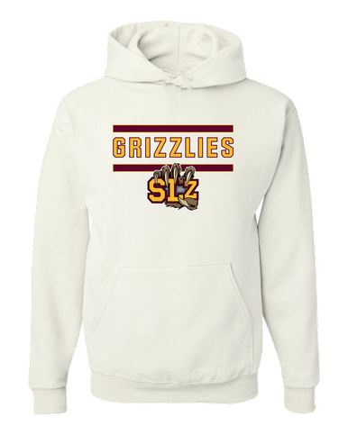 San Lorenzo Grizzlies SLZ Script Mascot #5 Men's Premium Hoodie