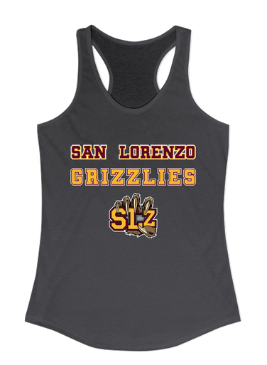 San Lorenzo Grizzlies SLZ Script Spirit Women's Tank Top