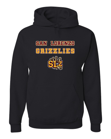 San Lorenzo Grizzlies SLZ Script Spirit Men's Premium Hoodie