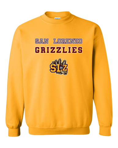 San Lorenzo Grizzlies SLZ Script Spirit Men's Sweatshirt