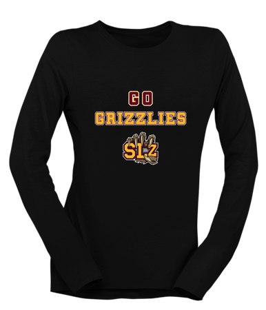 San Lorenzo Grizzlies SLZ Script Go Team Women's LS T-Shirt