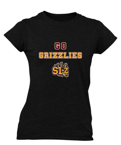 San Lorenzo Grizzlies SLZ Script Go Team Women's Premium SS T-Shirt
