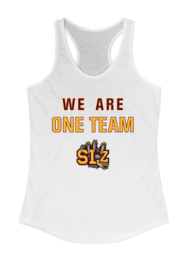 San Lorenzo Grizzlies SLZ Script We Are One Team Women's Tank Top