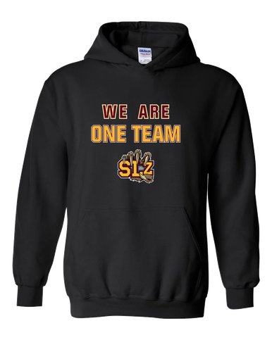 San Lorenzo Grizzlies SLZ Script We Are One Team Men's Hoodie