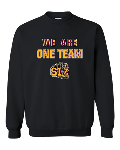 San Lorenzo Grizzlies SLZ Script We Are One Team Men's Sweatshirt