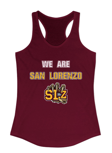 San Lorenzo Grizzlies SLZ Script We Are Women's Tank Top