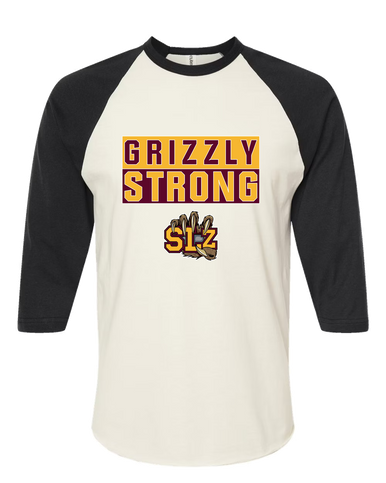 San Lorenzo Grizzlies SLZ Script Strong #1 Women's Baseball T-Shirt