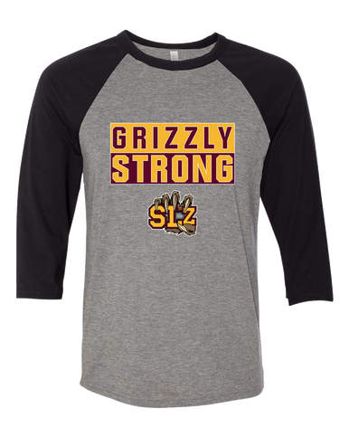 San Lorenzo Grizzlies SLZ Script Strong #1 Men's Baseball T-Shirt