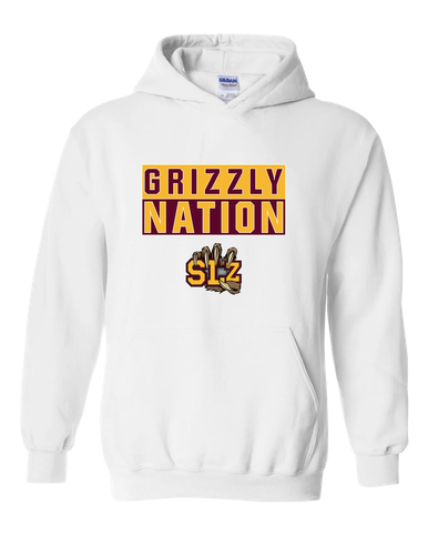 San Lorenzo Grizzlies SLZ Script Nation #1 Men's Hoodie