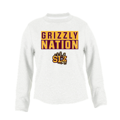 San Lorenzo Grizzlies SLZ Script Nation #1 Men's Sweatshirt