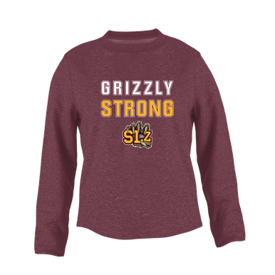 San Lorenzo Grizzlies SLZ Script Strong #2 Women's Sweatshirt