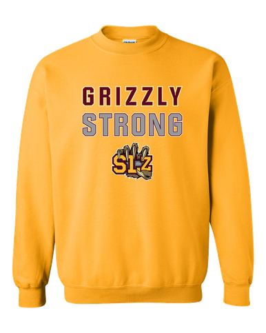 San Lorenzo Grizzlies SLZ Script Strong #2 Men's Sweatshirt