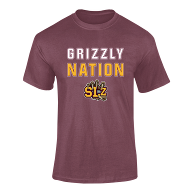 San Lorenzo Grizzlies SLZ Script Nation #2 Men's SS T-Shirt
