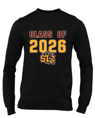 San Lorenzo Grizzlies SLZ Script Class of 2026 Men's LS T-Shirt
