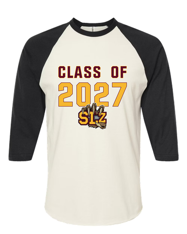 San Lorenzo Grizzlies SLZ Script Class of 2027 Men's Baseball T-Shirt