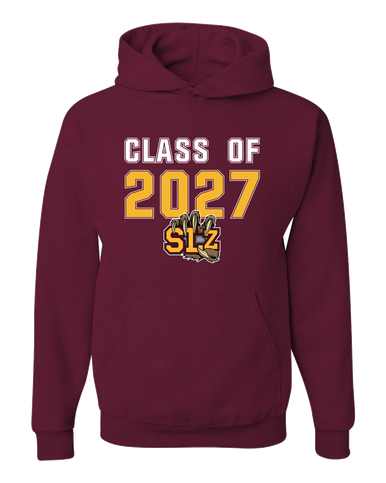 San Lorenzo Grizzlies SLZ Script Class of 2027 Men's Premium Hoodie